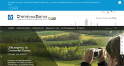 Desktop Screenshot of chemindesdames.fr