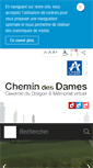 Mobile Screenshot of chemindesdames.fr